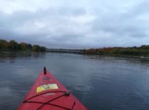 Kayaking on Nemunas River